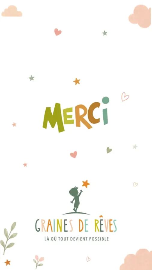 Merci pour vos commandes