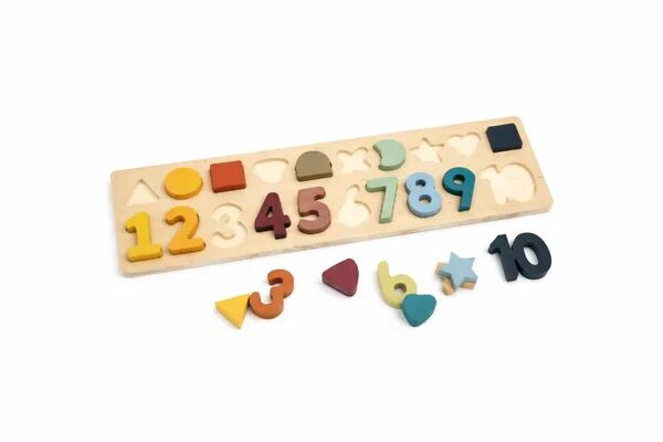 Puzzle chiffres et formes